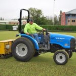 Coring treatment for grass