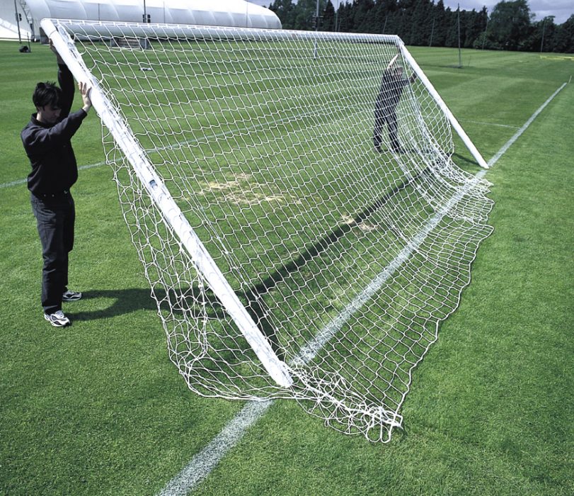 erection of football goals