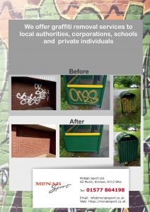 graffiti removal from hard surfaces